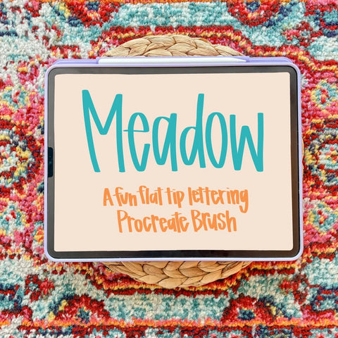 Meadow Procreate Brush