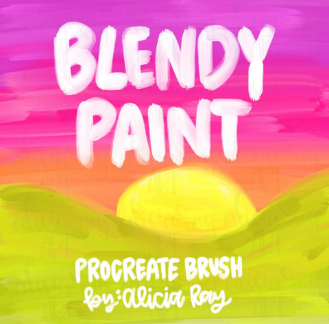 Blendy Paint Procreate Brush