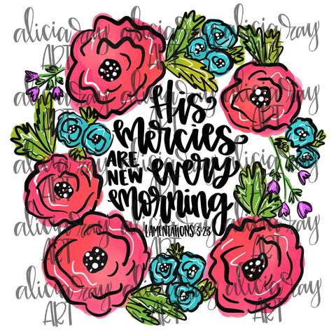 His Mercies Are New Every Morning