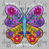 He Makes All Things New Butterfly