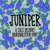 Juniper Handwritten Font