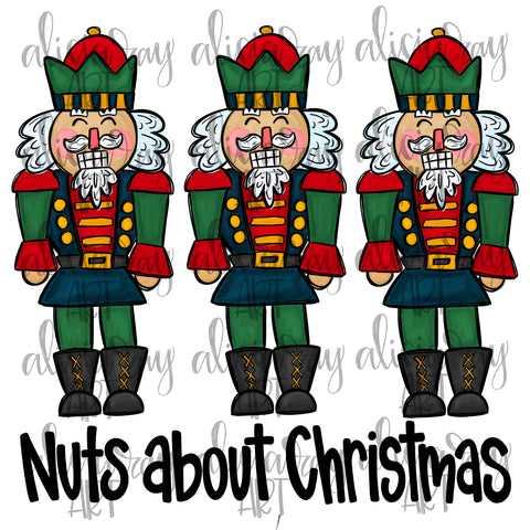Nuts About Christmas Set of Nutcrackers