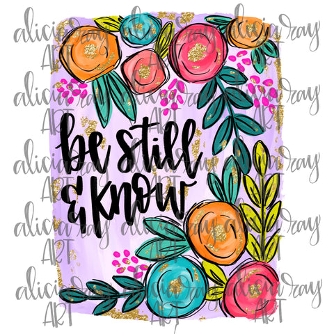 Be Still And Know