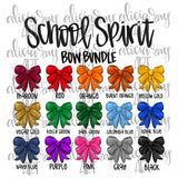 School Spirit Bow Bundle