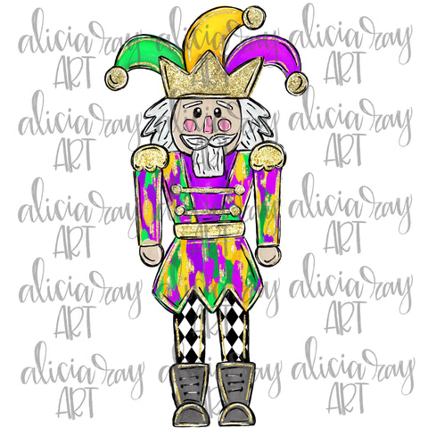 Mardi Gras Nutcracker Jester