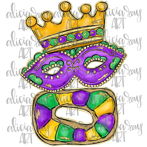 Mardi Gras Doodles