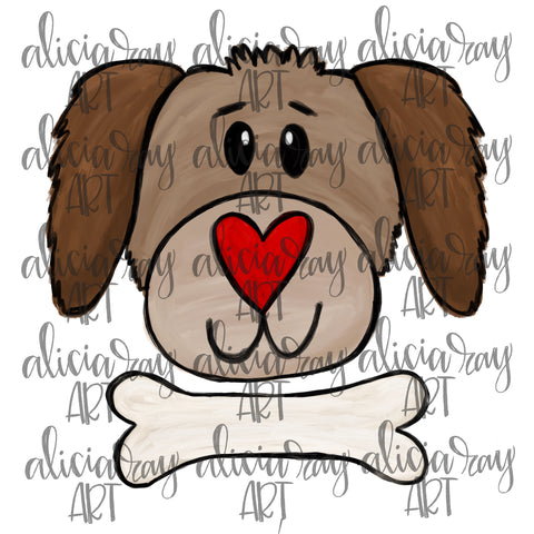 Valentine Dog Boy