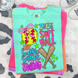 Preppy Softball Collage