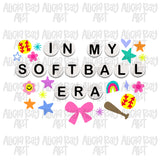 In My Softball Era