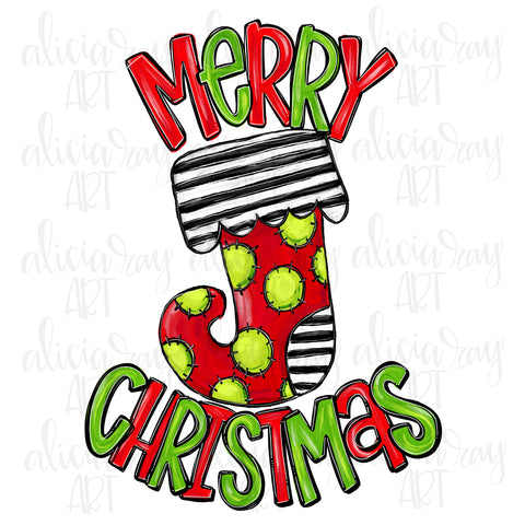 Merry Christmas Stocking