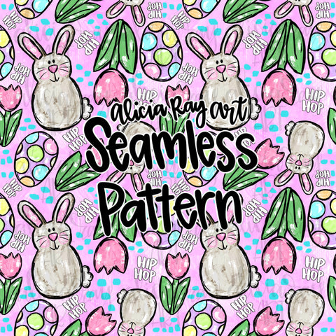 Easter Seamless Pattern