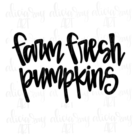 Farm Fresh Pumpkins
