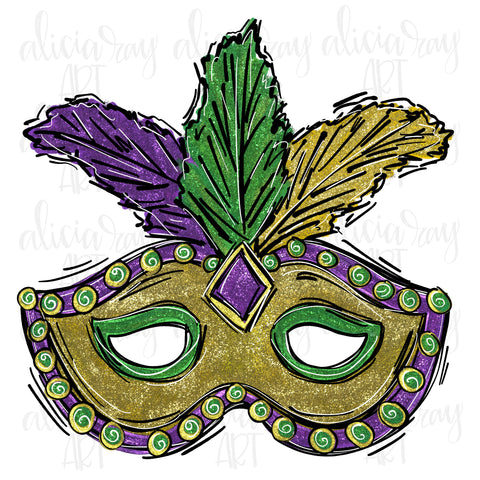 Mardi Gras Mask