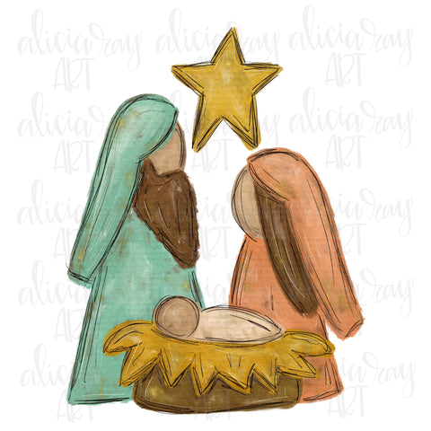 Manger Scene