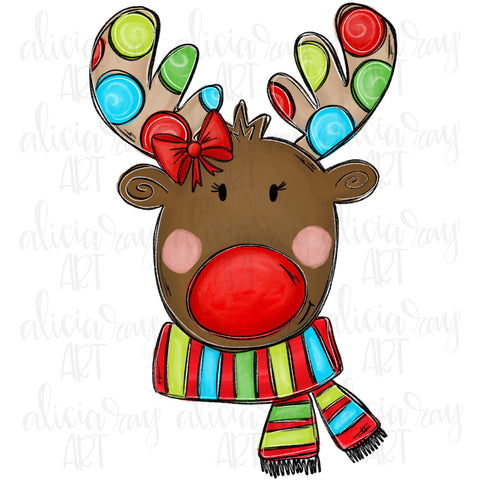 Girl Reindeer