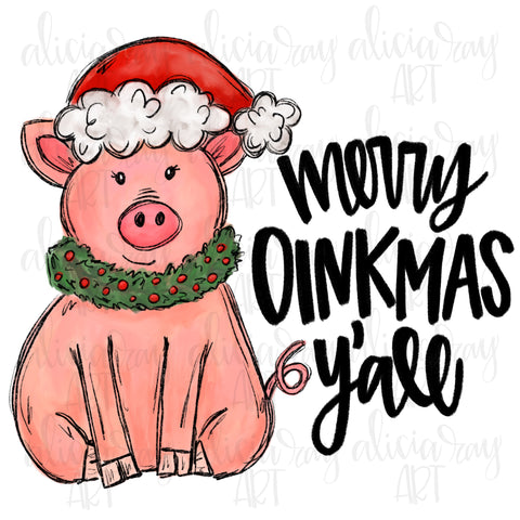 Merry Oinkmas Y'all