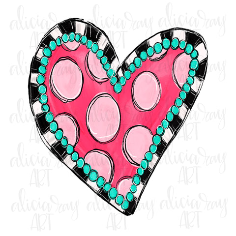 Whimsical Valentine Heart