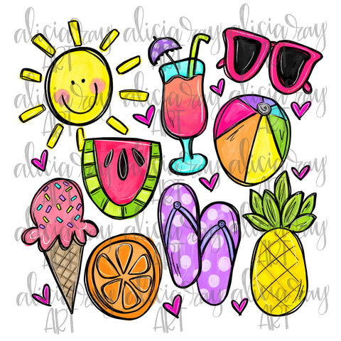 Summertime Doodles