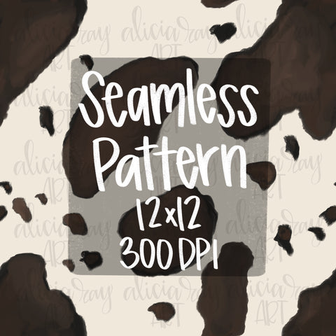 Cowhide Seamless Pattern