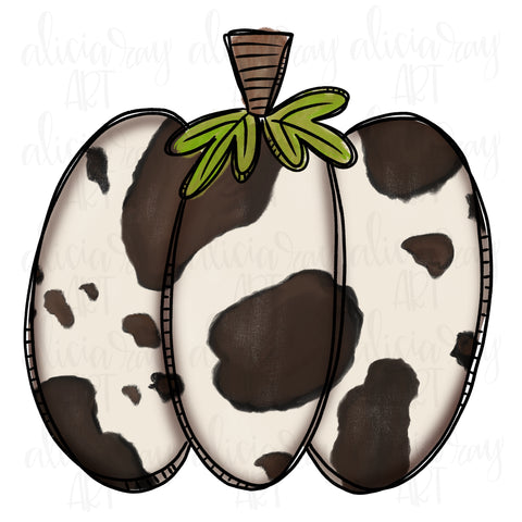 Cowhide Pumpkin