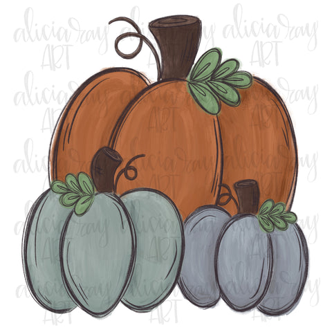 Pumpkin Trio