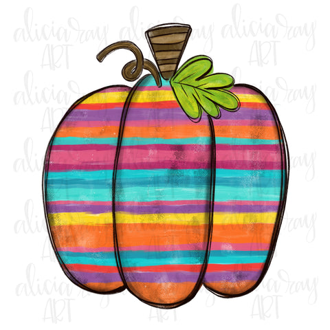 Serape Pumpkin