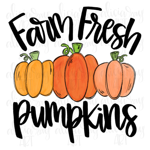 Farm Fresh Pumpkins