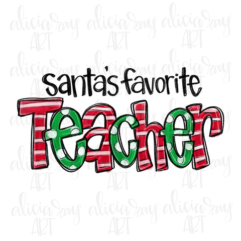 Santa's Favorite Teacher