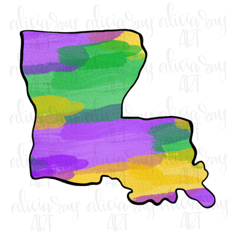 Louisiana Mardi Gras State