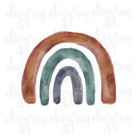 Watercolor Rainbow