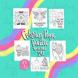 Coloring Page Bundle