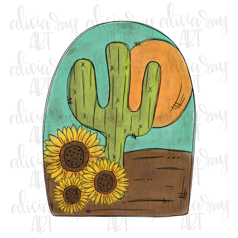 Cactus Sunflower