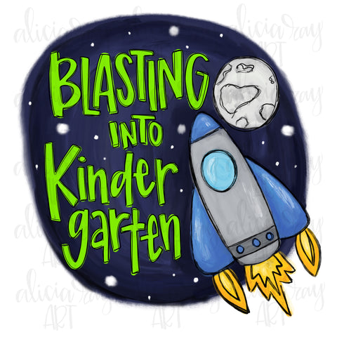 Blasting Into Kindergarten