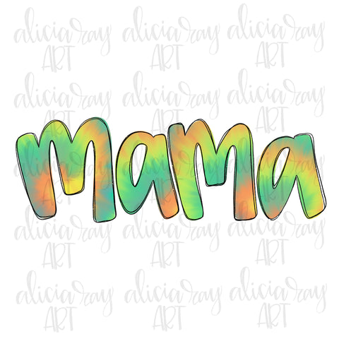 Boy Mama Tie Dye