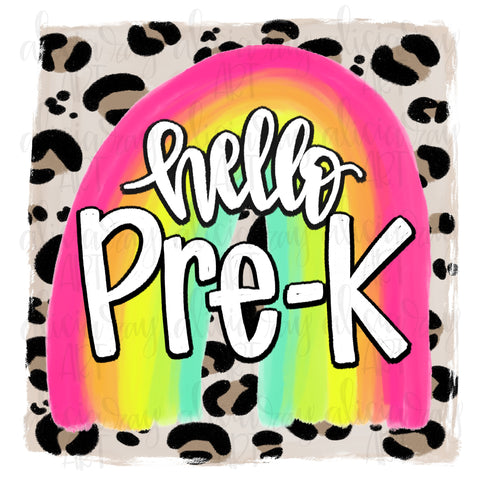 Rainbow Leopard Hello Pre-K