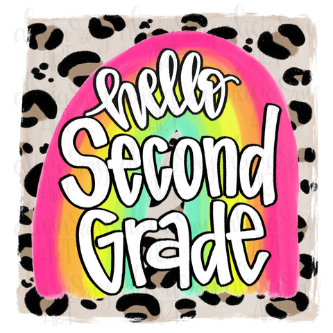 Rainbow Leopard Hello Second Grade