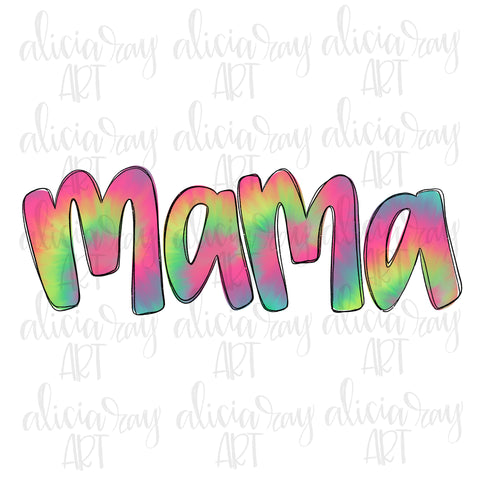 Girl Mama Tie Dye