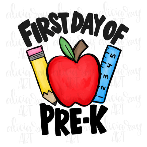 First Day Of Pre-K