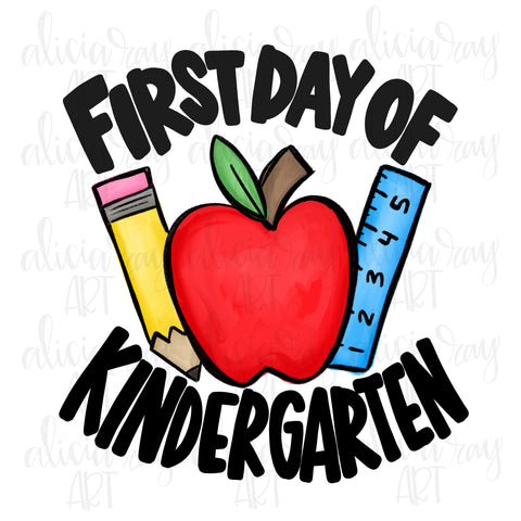 First Day Of Kindergarten
