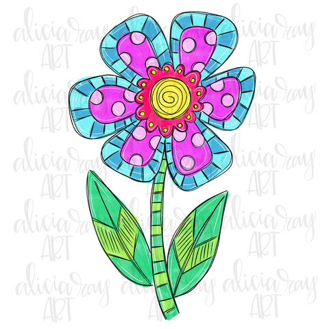 Whimsical Flower