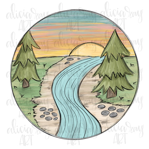 River Scene
