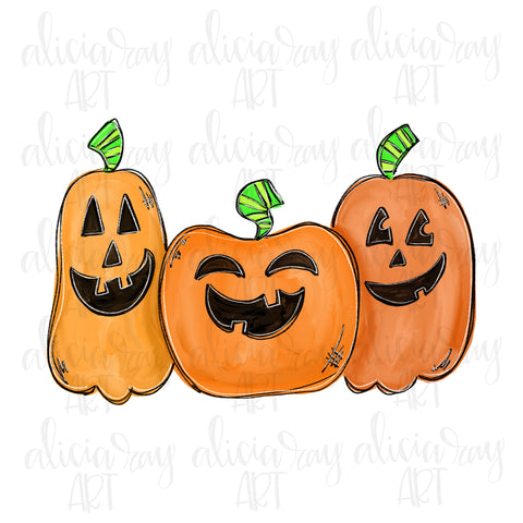 Jack O Lantern Trio