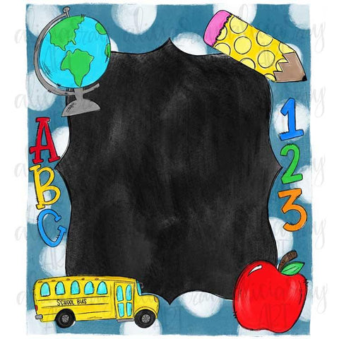 Blue School Frame