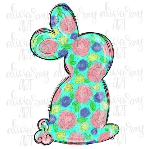 Floral Bunny