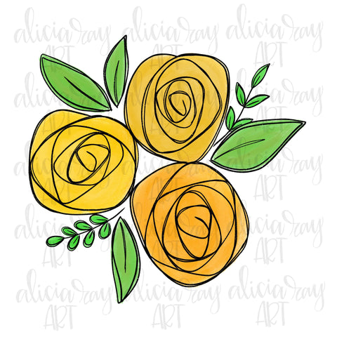 Gold Flower_Bundle