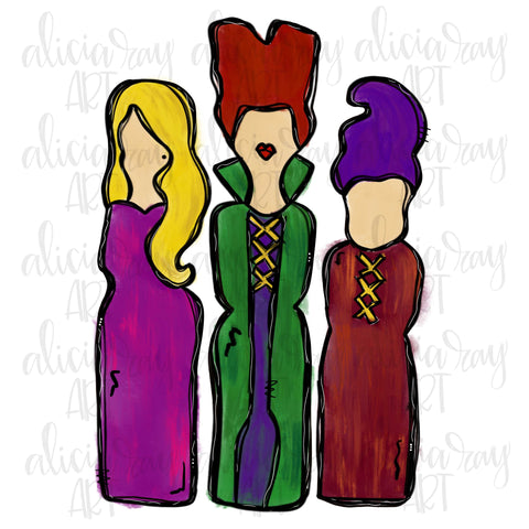 Hocus Pocus Sisters