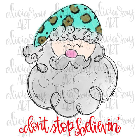 Don't Stop Believin' Santa Claus