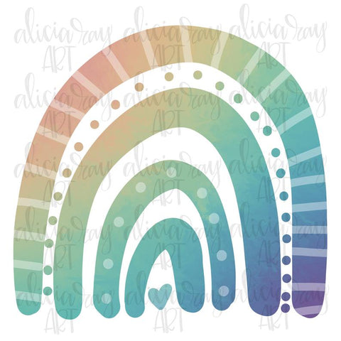 Watercolor Rainbow