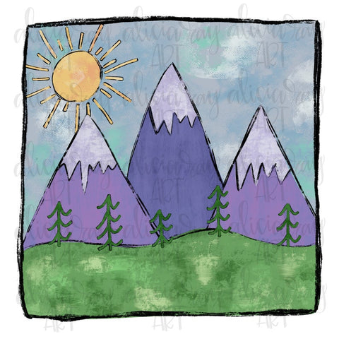 Painted Mountains
