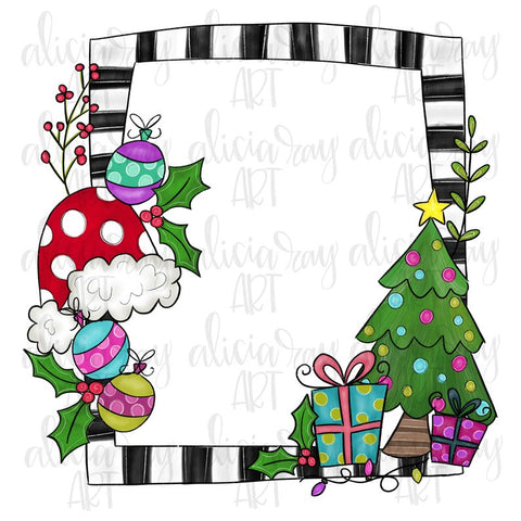 Whimsical Christmas Frame